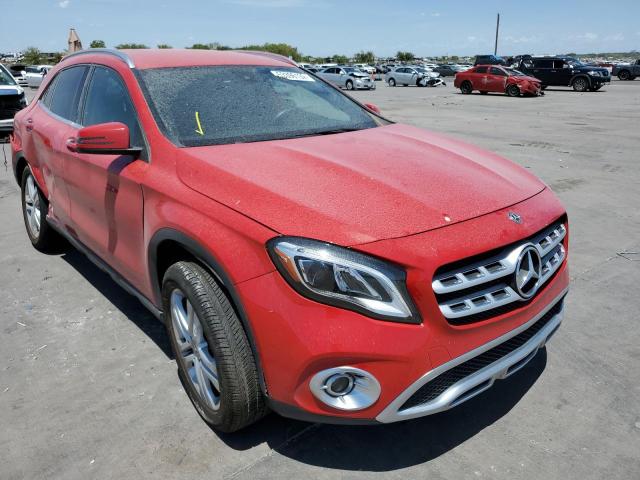 W1NTG4EB9LU030792 - 2020 MERCEDES-BENZ GLA 250 RED photo 1