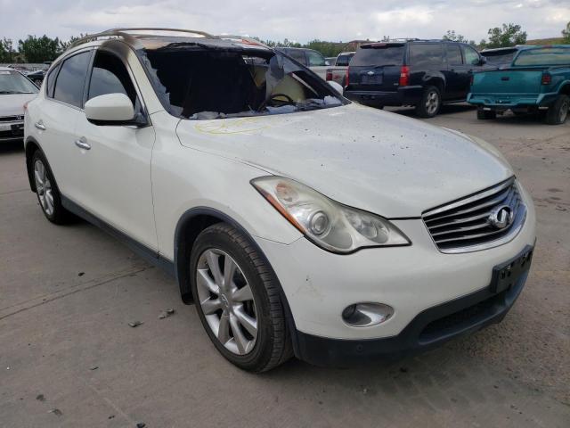 JNKAJ09F58M361607 - 2008 INFINITI EX35 BASE WHITE photo 1