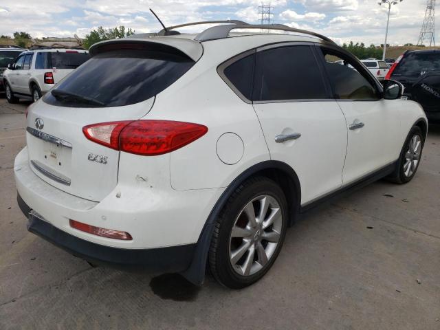 JNKAJ09F58M361607 - 2008 INFINITI EX35 BASE WHITE photo 4