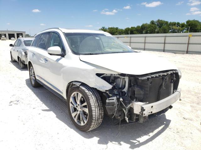 5N1AL0MM7DC347026 - 2013 INFINITI JX35 WHITE photo 1