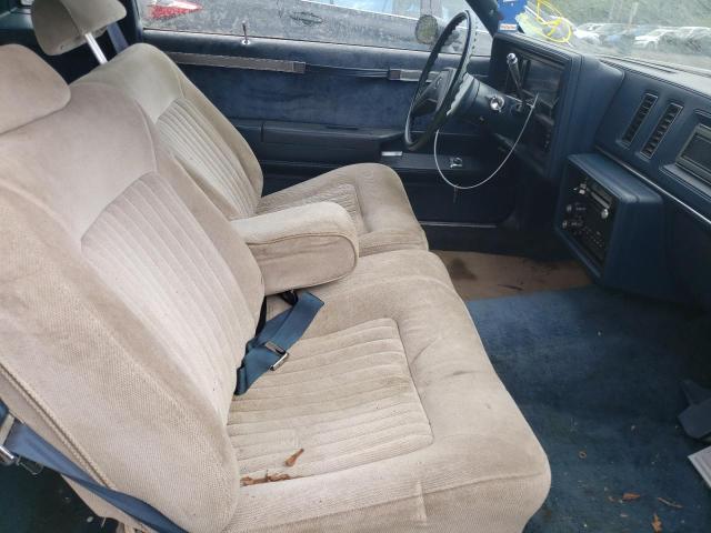 1G4GJ11AXHP440802 - 1987 BUICK REGAL BLUE photo 5