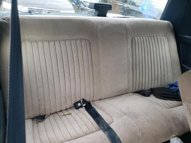 1G4GJ11AXHP440802 - 1987 BUICK REGAL BLUE photo 6