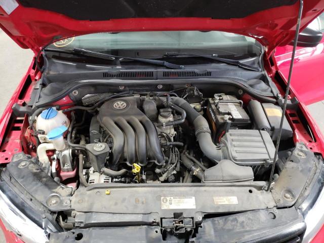 3VW2K7AJ6EM311694 - 2014 VOLKSWAGEN JETTA BASE 红色 照片 7