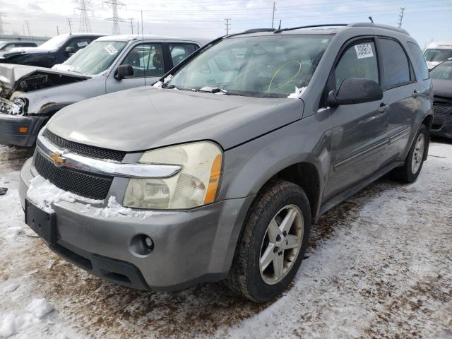 2CNDL73F956103834 - 2005 CHEVROLET EQUINOX GRAY photo 2