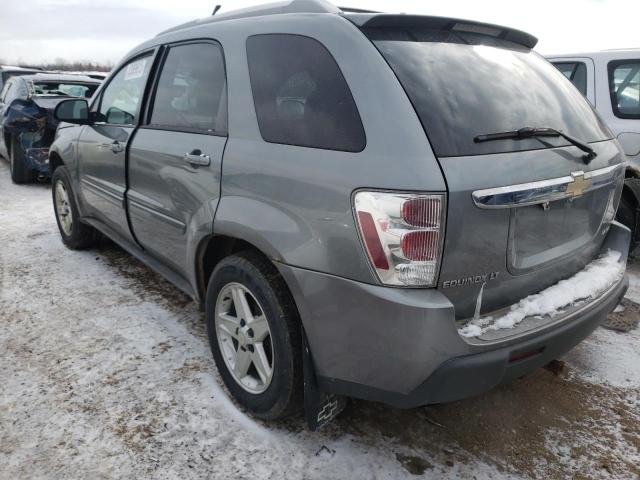 2CNDL73F956103834 - 2005 CHEVROLET EQUINOX GRAY photo 3