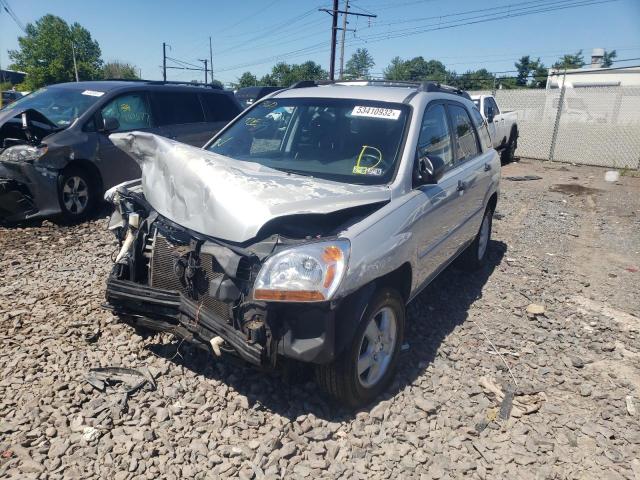 KNDJF724187467698 - 2008 KIA SPORTAGE L SILVER photo 2