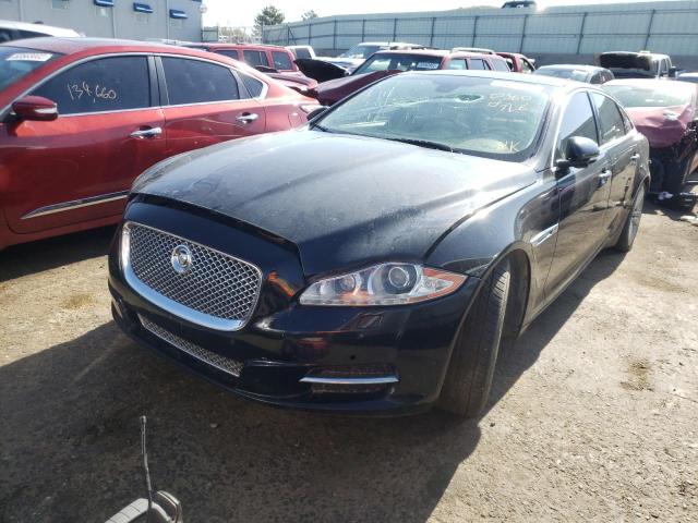 SAJWJ2GD3D8V45243 - 2013 JAGUAR XJL PORTFO BLACK photo 2