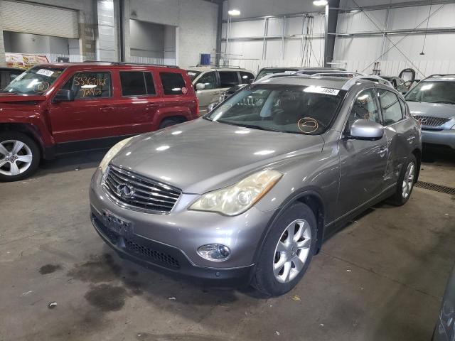 JNKAJ09F69M952112 - 2009 INFINITI EX35 BASE Մոխրագույն լուսանկար 2