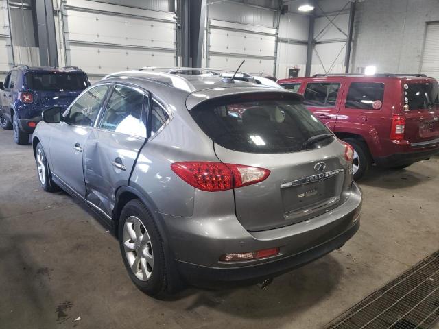 JNKAJ09F69M952112 - 2009 INFINITI EX35 BASE Մոխրագույն լուսանկար 3