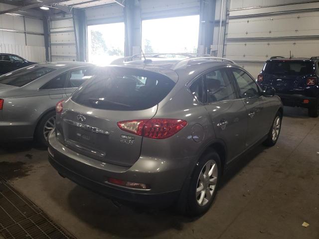 JNKAJ09F69M952112 - 2009 INFINITI EX35 BASE Մոխրագույն լուսանկար 4