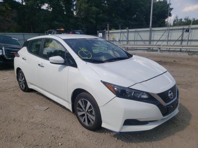 1N4BZ1BP7LC309715 - 2020 NISSAN LEAF S PLU WHITE photo 1