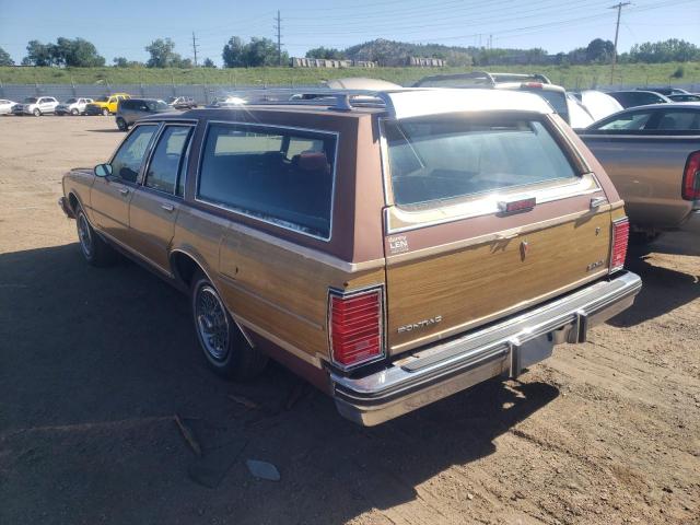 1G2BL81Y4HX209283 - 1987 PONTIAC SAFARI TWO TONE photo 3