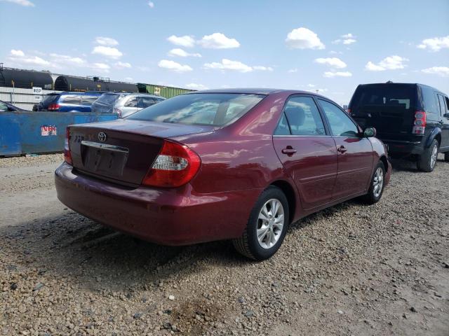 4T1BE32K44U328753 - 2004 TOYOTA CAMRY LE RED photo 4