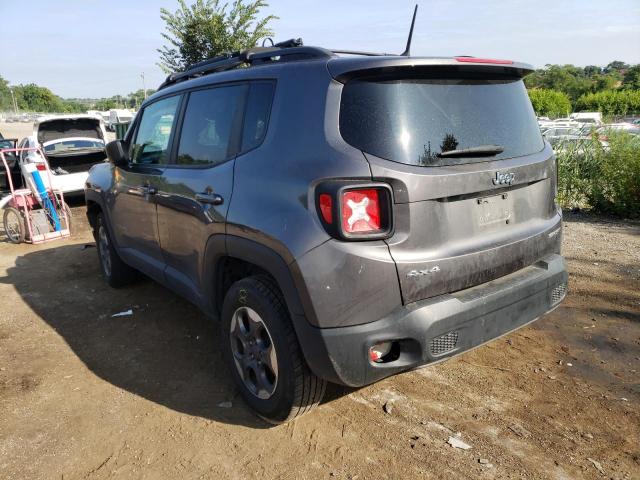 ZACCJBAB8HPF00564 - 2017 JEEP RENEGADE S GRAY photo 3