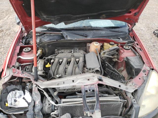 3N1JH01S64L102847 - 2004 NISSAN PLATINA RED photo 7