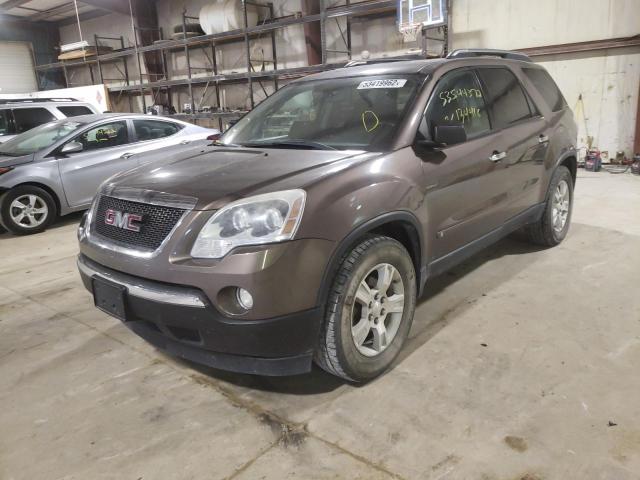 1GKEV13DX9J166288 - 2009 GMC ACADIA TAN photo 2