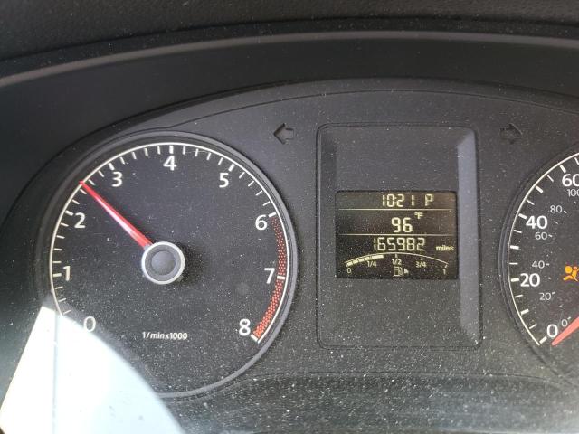 3VW2K7AJ2CM354250 - 2012 VOLKSWAGEN JETTA BASE Մոխրագույն լուսանկար 8