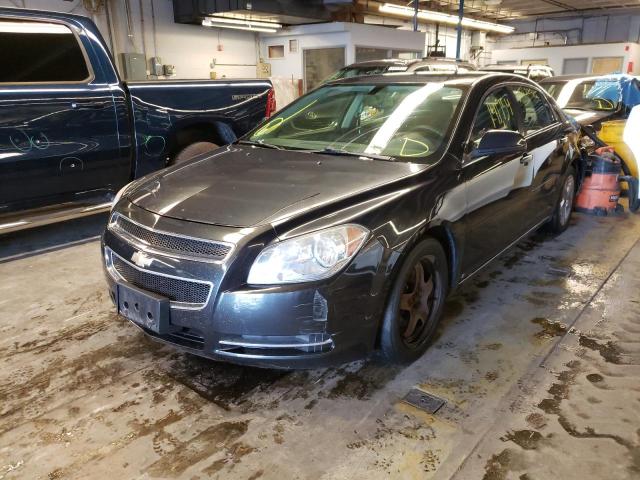 1G1ZH57BX9F100324 - 2009 CHEVROLET MALIBU 1LT 灰色 照片 2