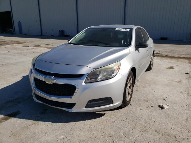 1G11B5SLXFF205648 - 2015 CHEVROLET MALIBU LS SILVER photo 2