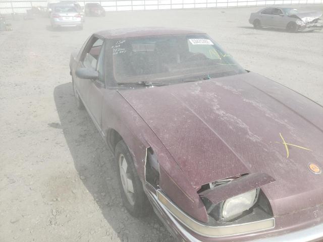 1G4EC11C6KB906894 - 1989 BUICK REATTA MAROON photo 9