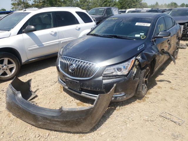 1G4G45G33GF260217 - 2016 BUICK LACROSSE S GRAY photo 2