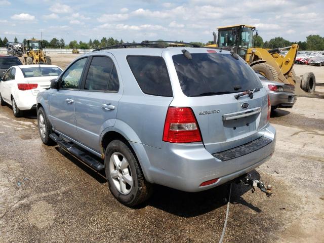 KNDJD736875701321 - 2007 KIA SORENTO SILVER photo 3