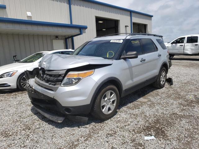 1FM5K7B97EGA65569 - 2014 FORD EXPLORER SILVER photo 2