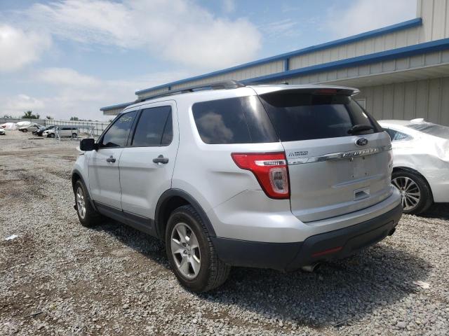 1FM5K7B97EGA65569 - 2014 FORD EXPLORER SILVER photo 3