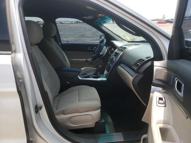 1FM5K7B97EGA65569 - 2014 FORD EXPLORER SILVER photo 5