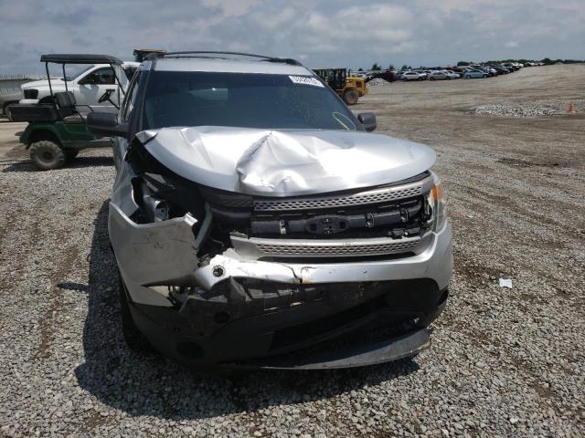 1FM5K7B97EGA65569 - 2014 FORD EXPLORER SILVER photo 9