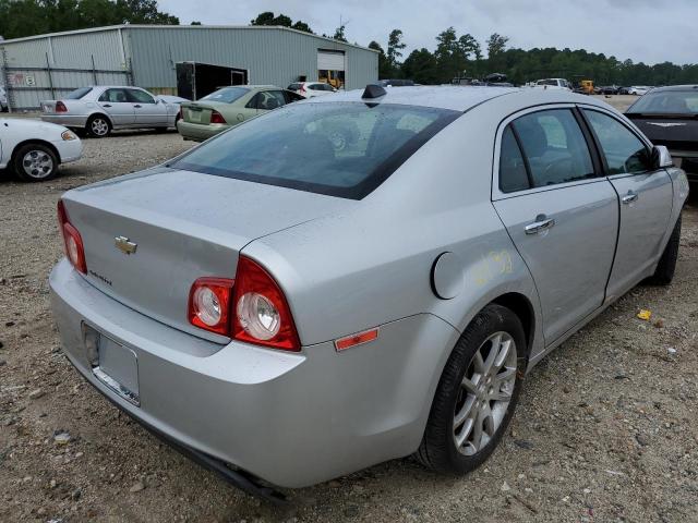 1G1ZG5E70CF299831 - 2012 CHEVROLET MALIBU LTZ ვერცხლისფერი ფოტო 4