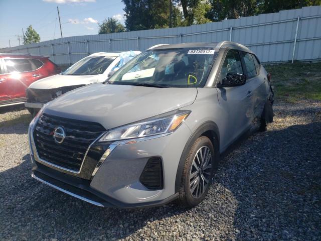 3N1CP5CV9ML540438 - 2021 NISSAN KICKS SV GRAY photo 2