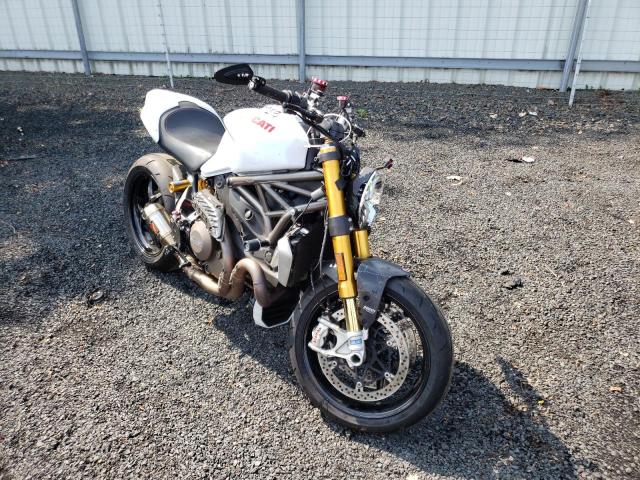 ZDM1RBSW4EB001157 - 2014 DUCATI MONSTER 12 WHITE photo 1