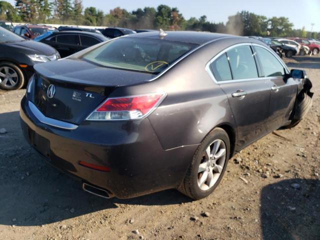 19UUA8F51DA012692 - 2013 ACURA TL TECH BLUE photo 4