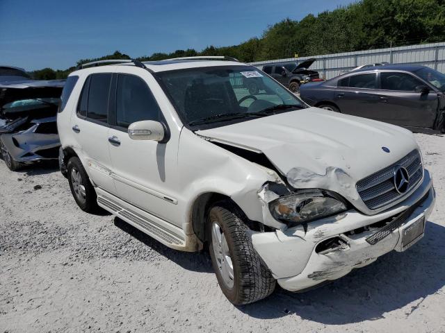 4JGAB75E05A534804 - 2005 MERCEDES-BENZ ML 500 WHITE photo 1