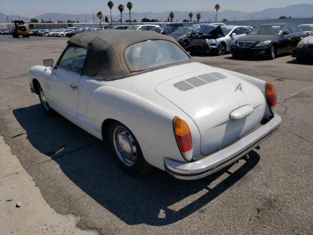 1432011470 - 1973 VOLKSWAGEN KARMANGHIA SILVER photo 3