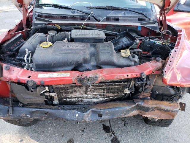 1D7HG38N94S504353 - 2004 DODGE DAKOTA QUA RED photo 7