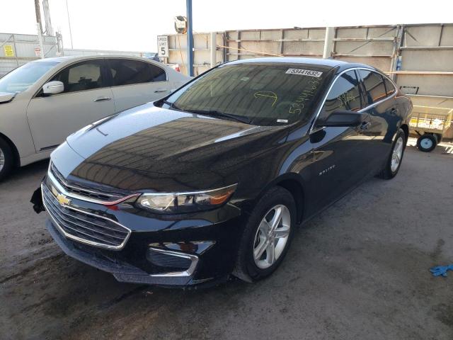 1G1ZB5ST8JF293577 - 2018 CHEVROLET MALIBU LS BLACK photo 2