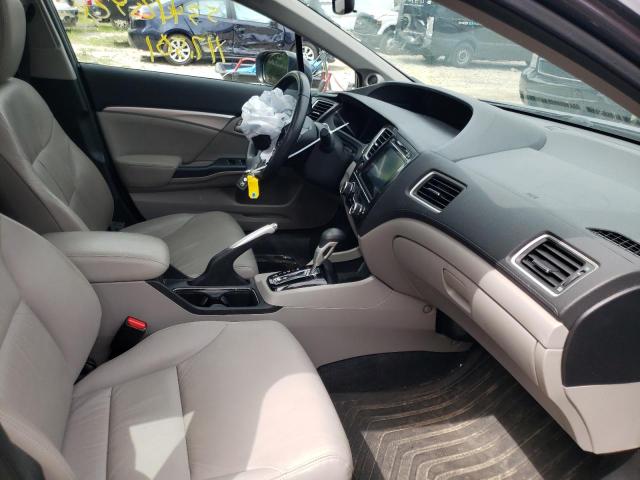 2HGFB2F92EH528603 - 2014 HONDA CIVIC EXL Boz foto 5