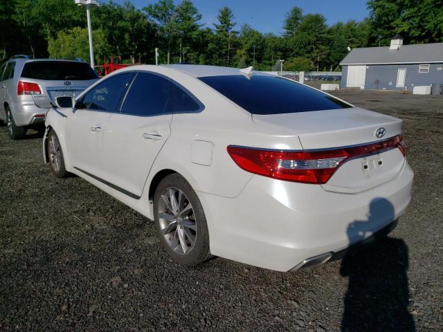 KMHFG4JG0GA505674 - 2016 HYUNDAI AZERA WHITE photo 3