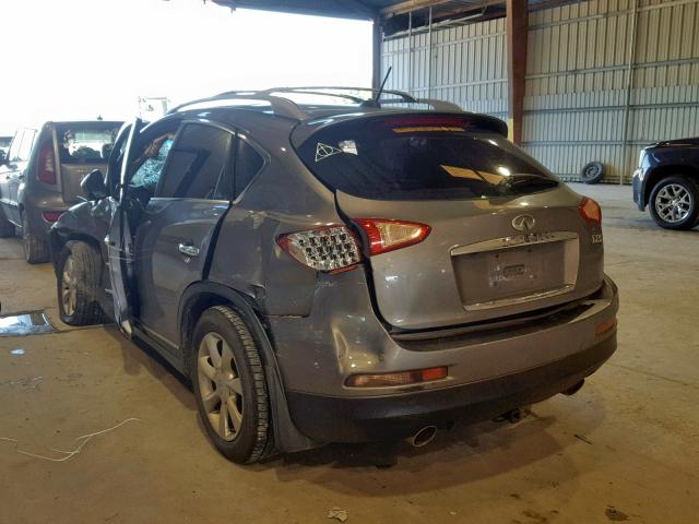 JN1AJ0HR3AM754818 - 2010 INFINITI EX35 BASE Մոխրագույն լուսանկար 3