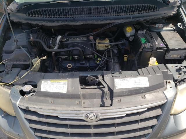 2A4GP44R46R681640 - 2006 CHRYSLER TOWN & COU TEAL photo 7