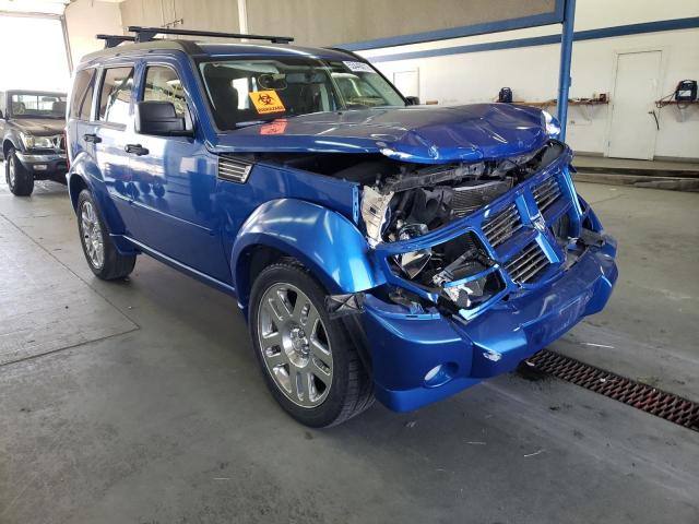 1D8GU586X7W626270 - 2007 DODGE NITRO R/T BLUE photo 1