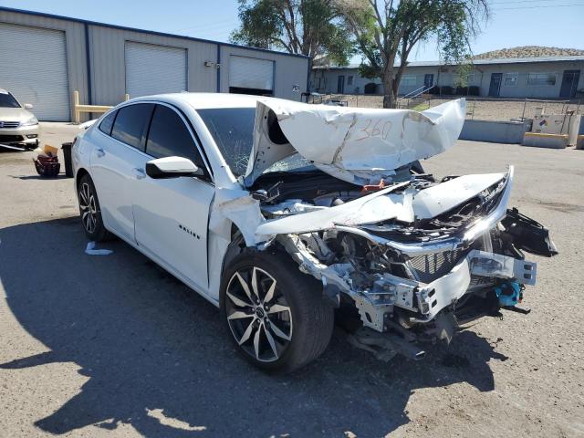 1G1ZG5ST9MF017155 - 2021 CHEVROLET MALIBU RS WHITE photo 1