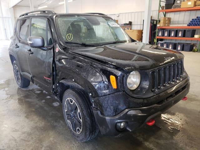 ZACCJBCT3GPD06710 - 2016 JEEP RENEGADE T BLACK photo 1