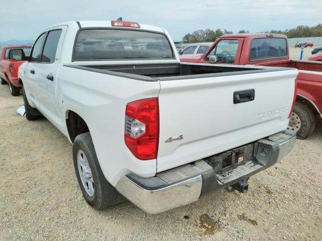 5TFDY5F14MX978487 - 2021 TOYOTA TUNDRA CRE WHITE photo 3