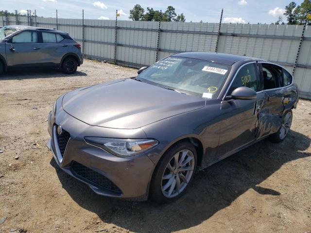 ZARFAMAN9M7641837 - 2021 ALFA ROMEO GIULIA SPO GRAY photo 2