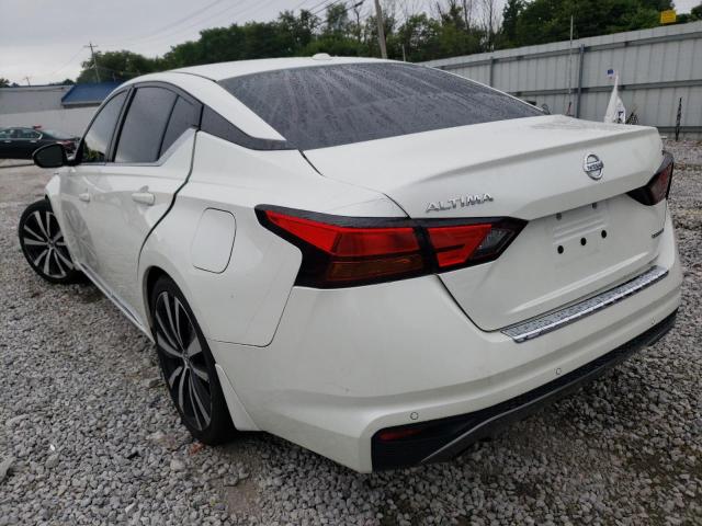 1N4AL4CV7LC114712 - 2020 NISSAN ALTIMA SR WHITE photo 3