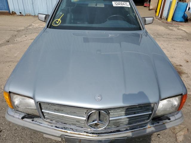 WDB1260441A053529 - 1985 MERCEDES-BENZ 500 SEC SILVER photo 7