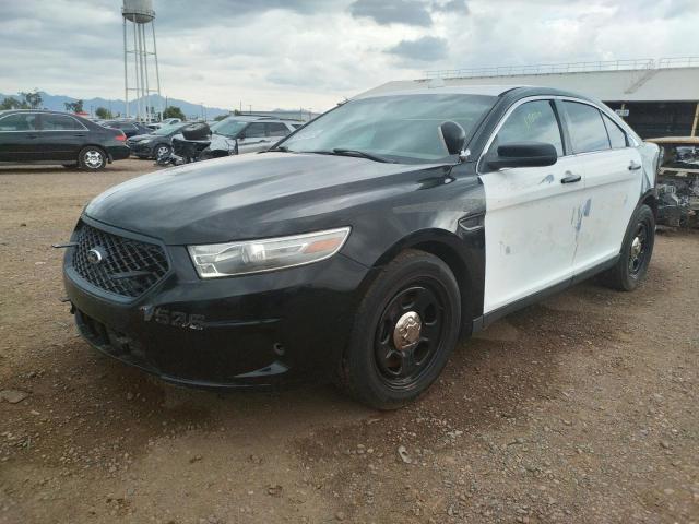 1FAHP2M81DG191537 - 2013 FORD TAURUS POL TWO TONE photo 2